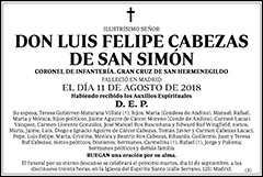 Luis Felipe Cabezas de San Simón